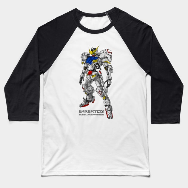 Barbatos IBO Baseball T-Shirt by garistipis